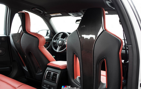 F80 / F82 / F83 Carbon Fiber Back Seat Covers