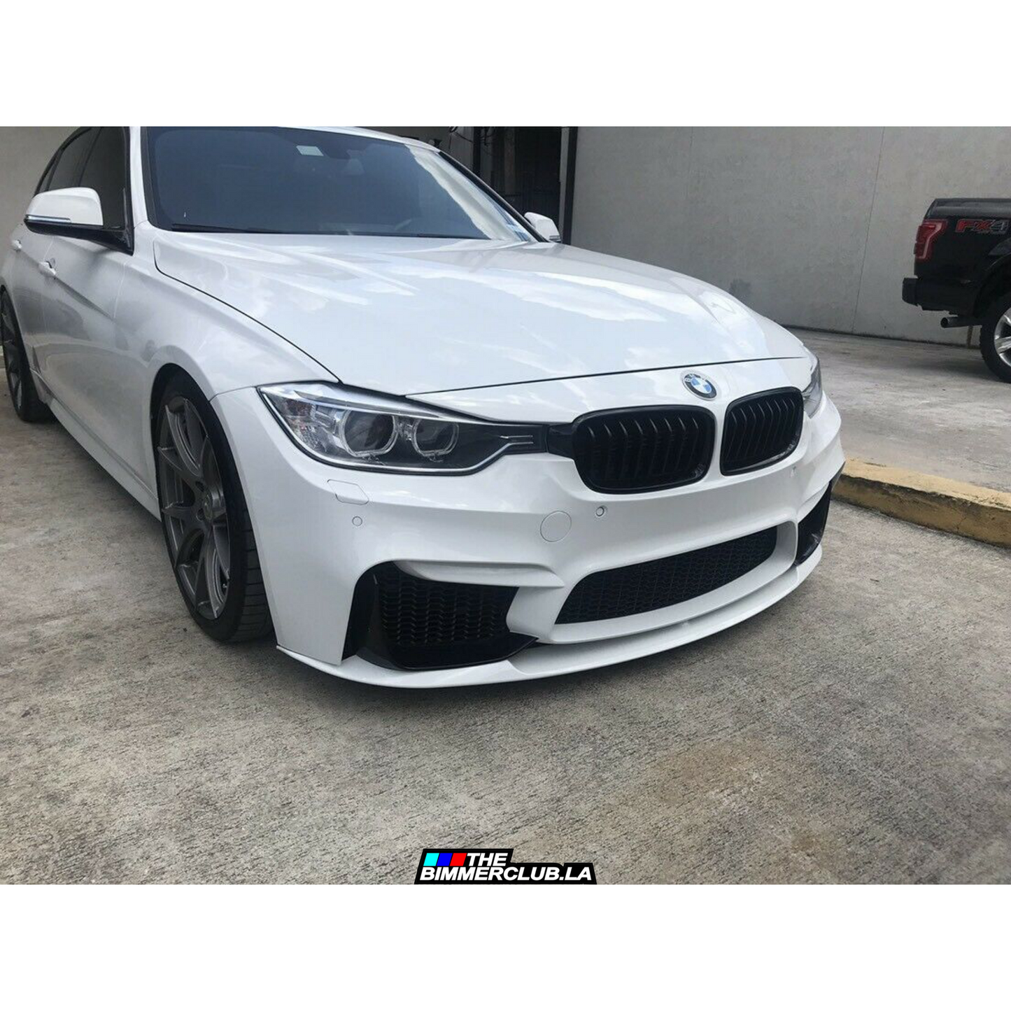 E92 / F30 / F32 F8x Style Plastic Front Lower Lip