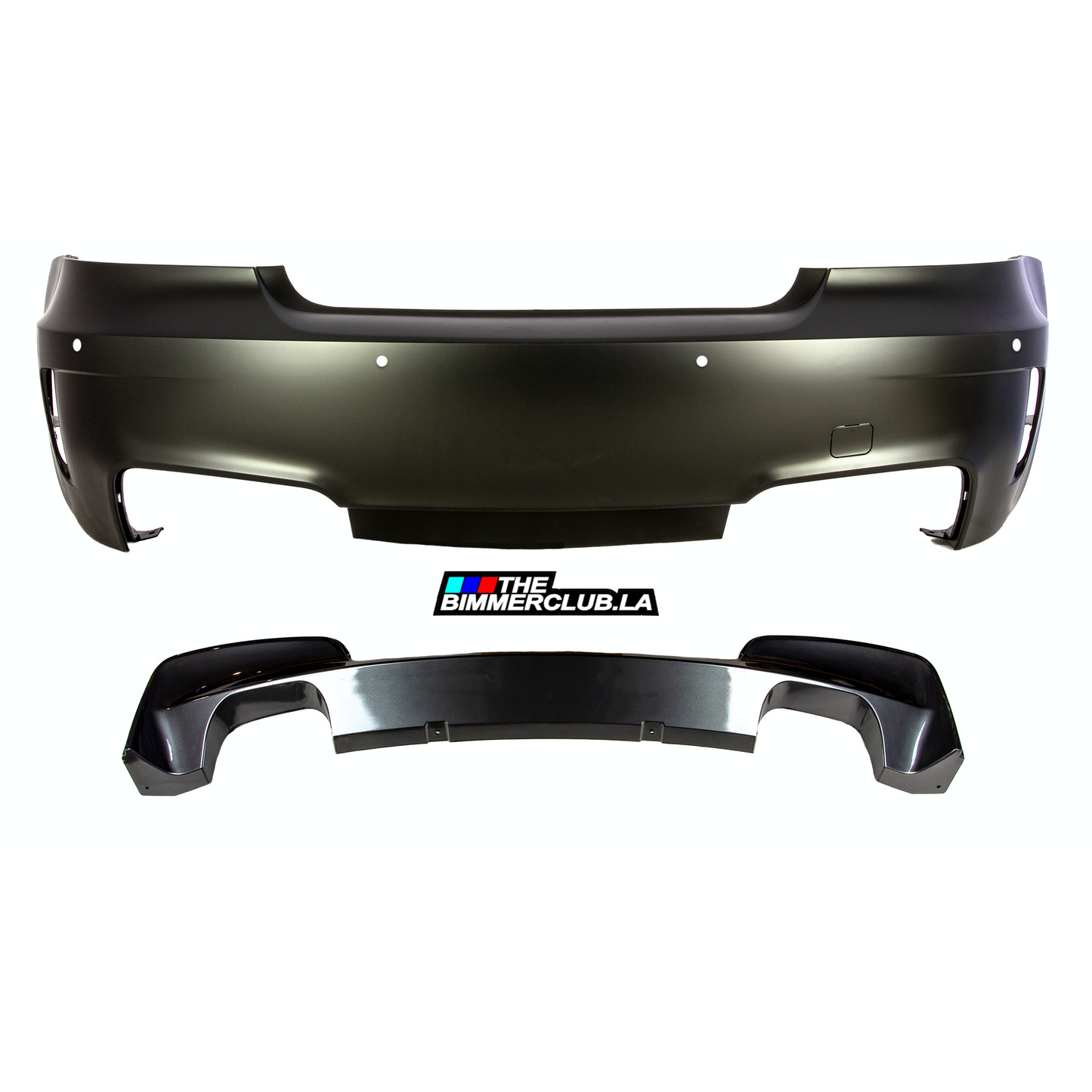 E82 / E88 1M Style Rear Bumper (Quad Exit)