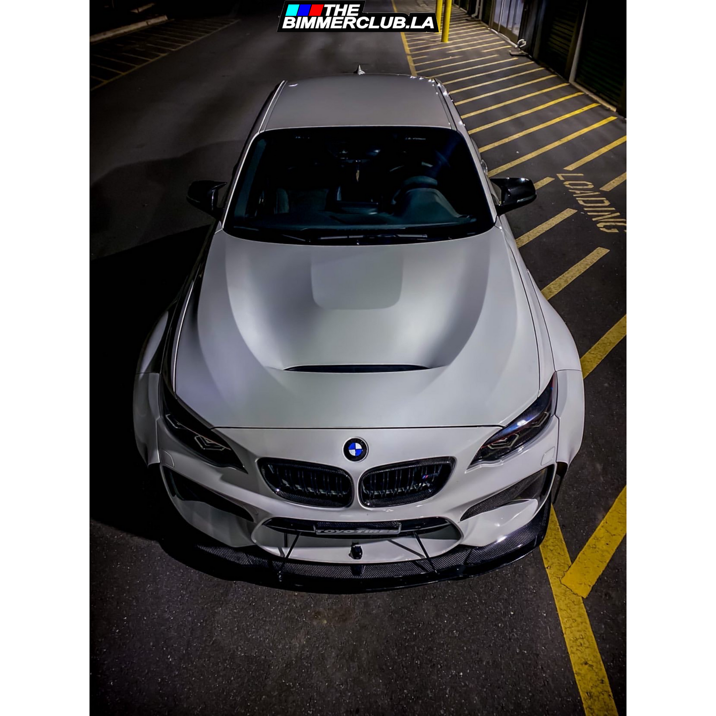 F87 / F22 GTS Style Aluminum Hood (16.3lbs)