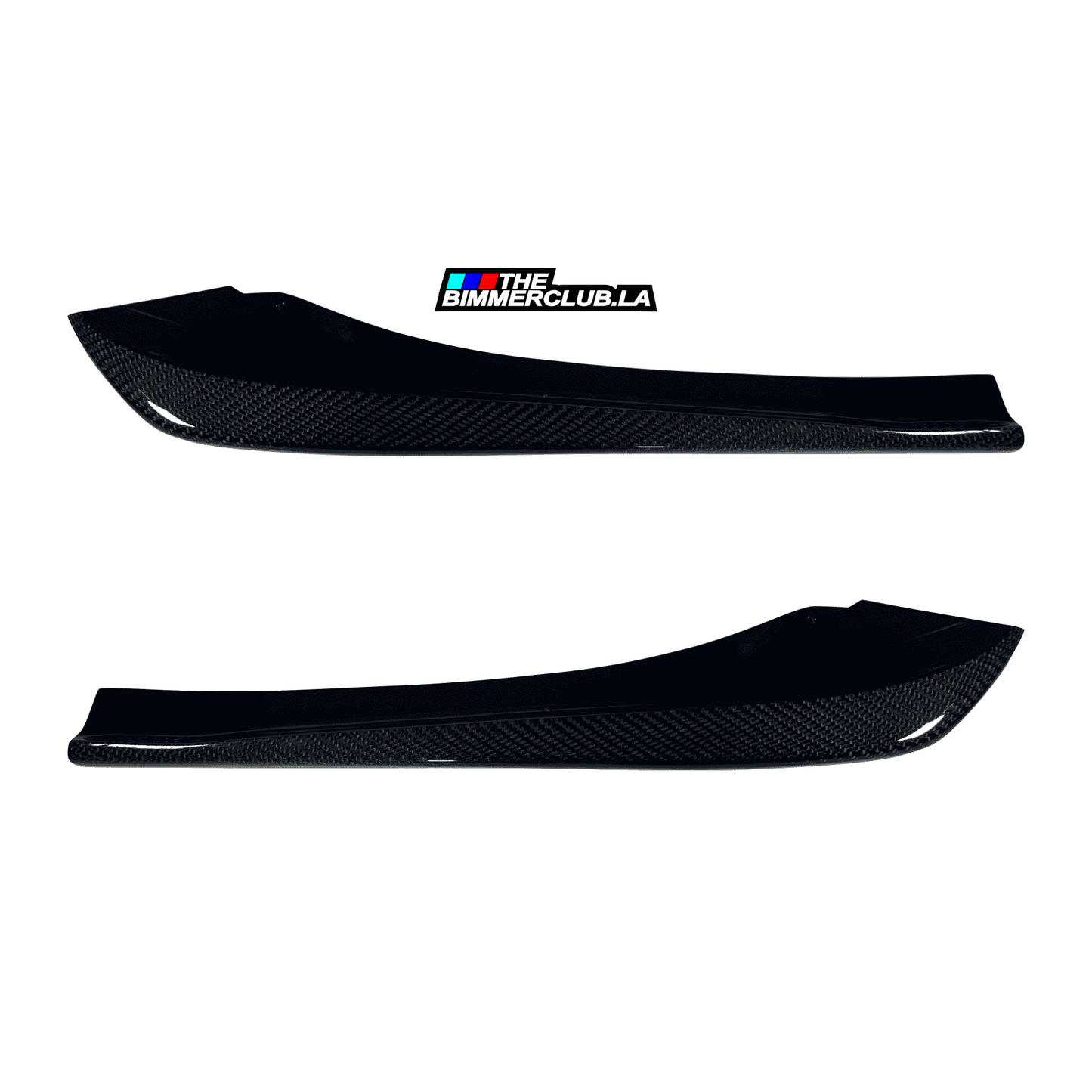 F32 / F33 / F36 M - Tech Rear Bumper Carbon Fiber Splitters